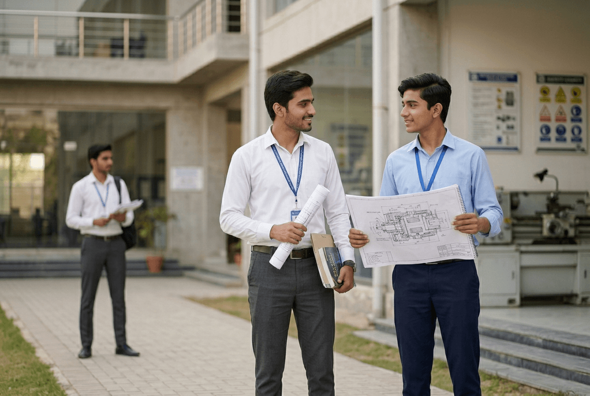 Students at JIMSET